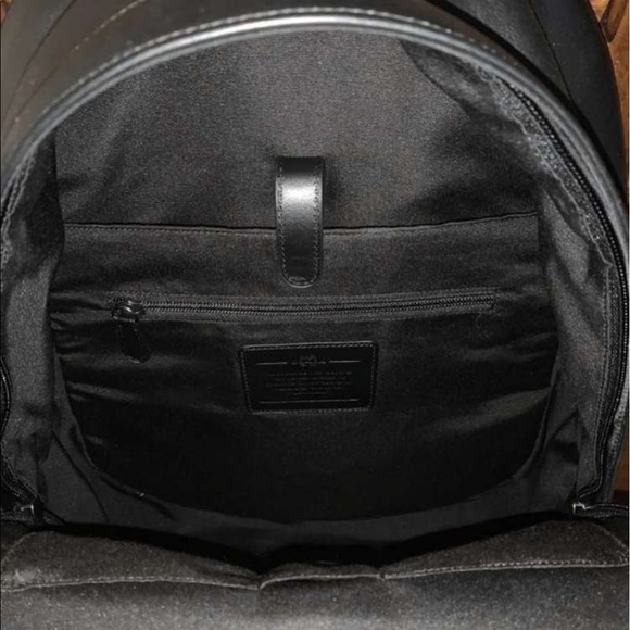 Black Coach Backpack - Picture 3 of 5